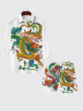 Dragon And Phoenix Of China Printing Men's Shorts