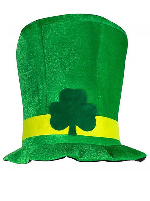 St. Patrick's Day Party Rave Green Shamrock Hat