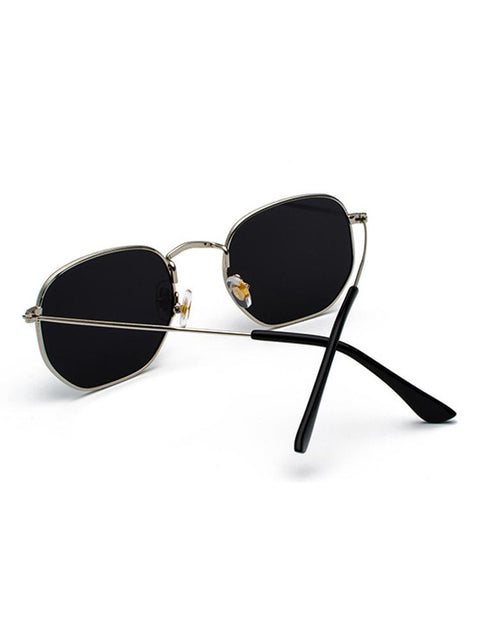 Personalisierte Sonnenbrille für Herren aus Metall