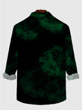 Christmas Elements The Hairy Monster Is this Jolly Enough Printing Men's Long Sleeve Shirt