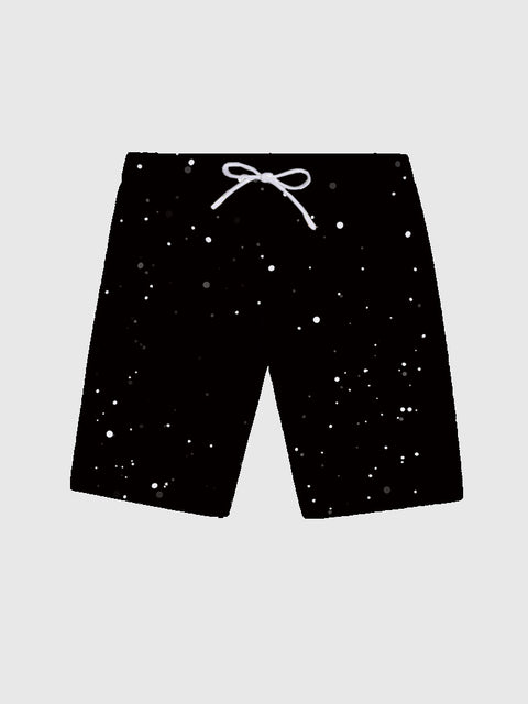 Black And White Dots Men's Shorts
