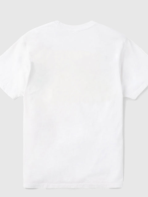 T-shirt à manches courtes en coton imprimé aigle et bouclier pour homme