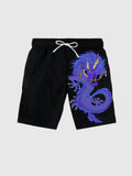 Purple Dragon Printing Men's Shorts
